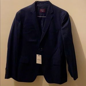 UntuckIt Navy Blazer Brand New